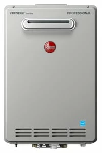 Discount 🛒 Rheem Prestige® RTGH Series 180 MBH Outdoor Condensing Natural Gas Tankless Water Heater ⭐ 1 Discount 🛒 Rheem Prestige® RTGH Series 180 MBH Outdoor Condensing Natural Gas Tankless Water Heater ⭐